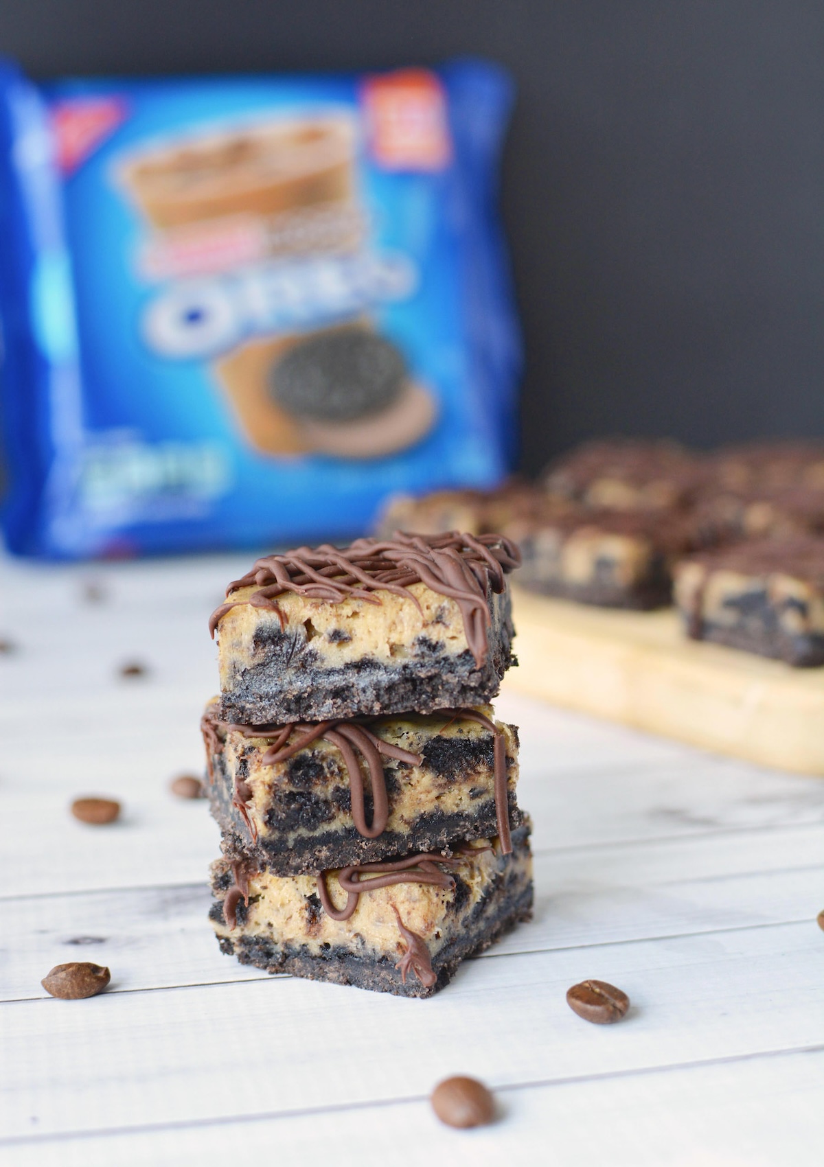 no bake mocha oreo bars