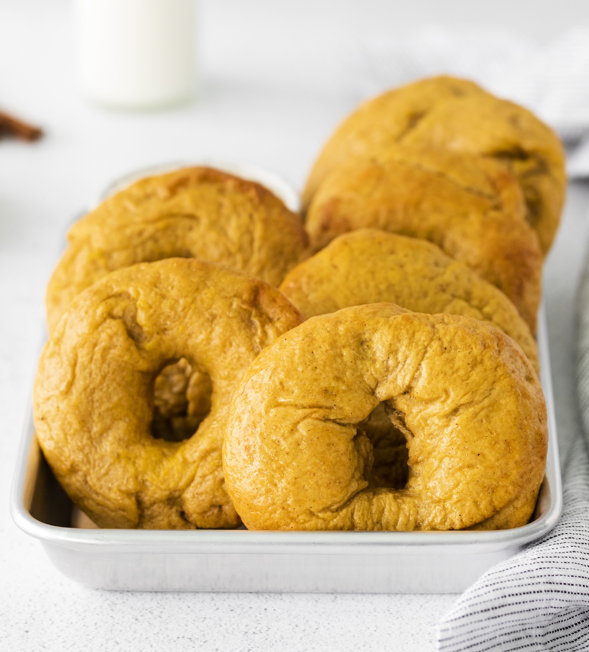 pumpkin spice bagels recipe