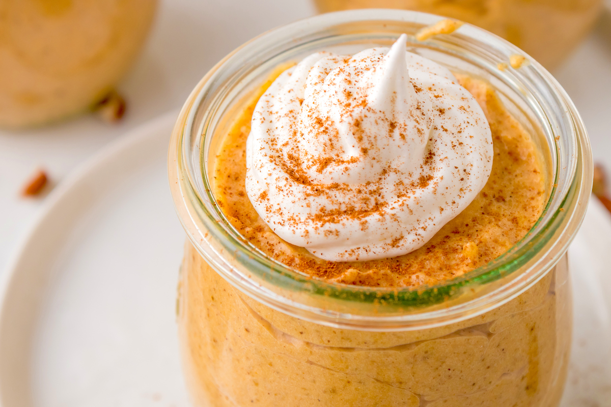 pumpkin spice pudding