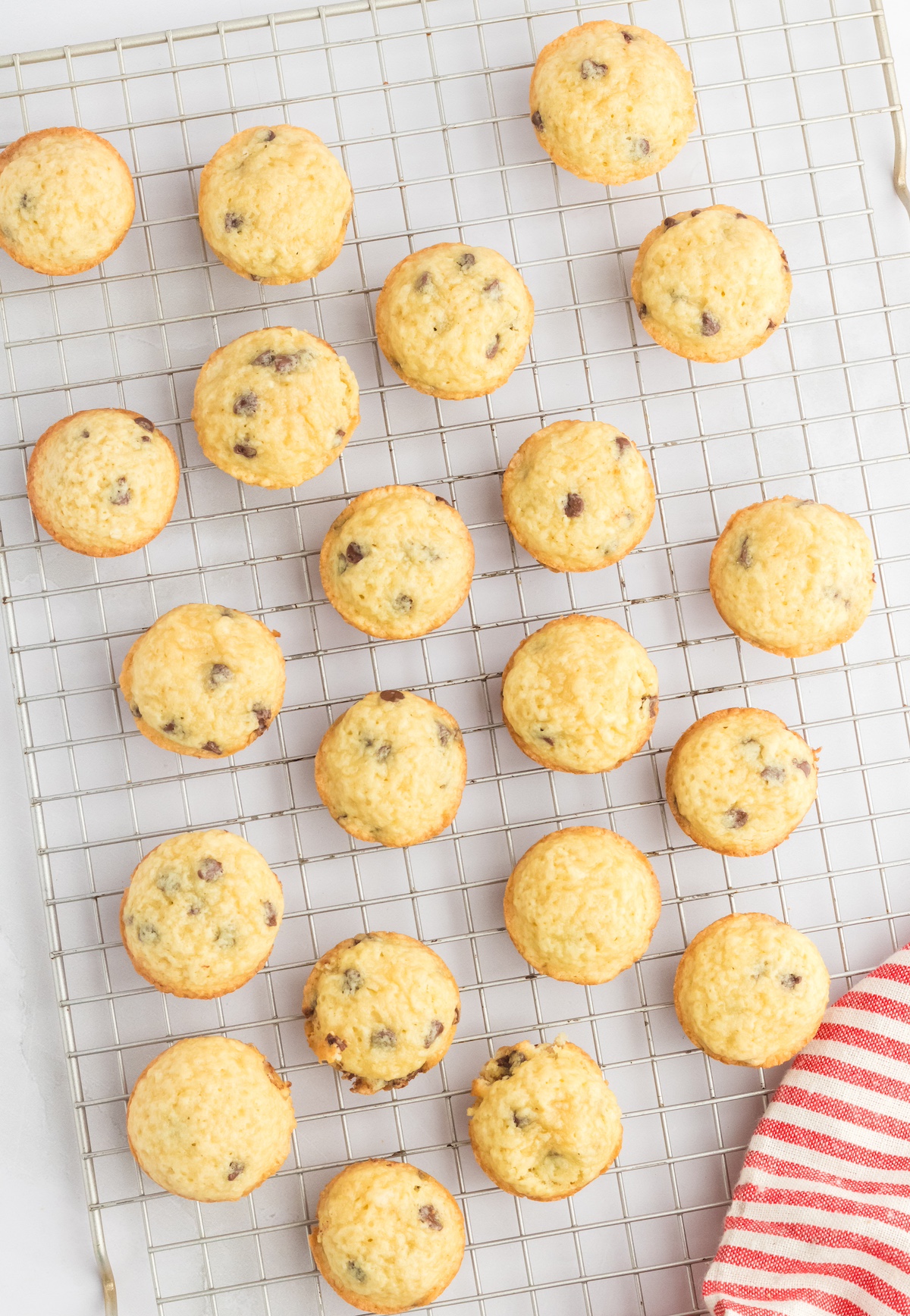 Baked mini muffins