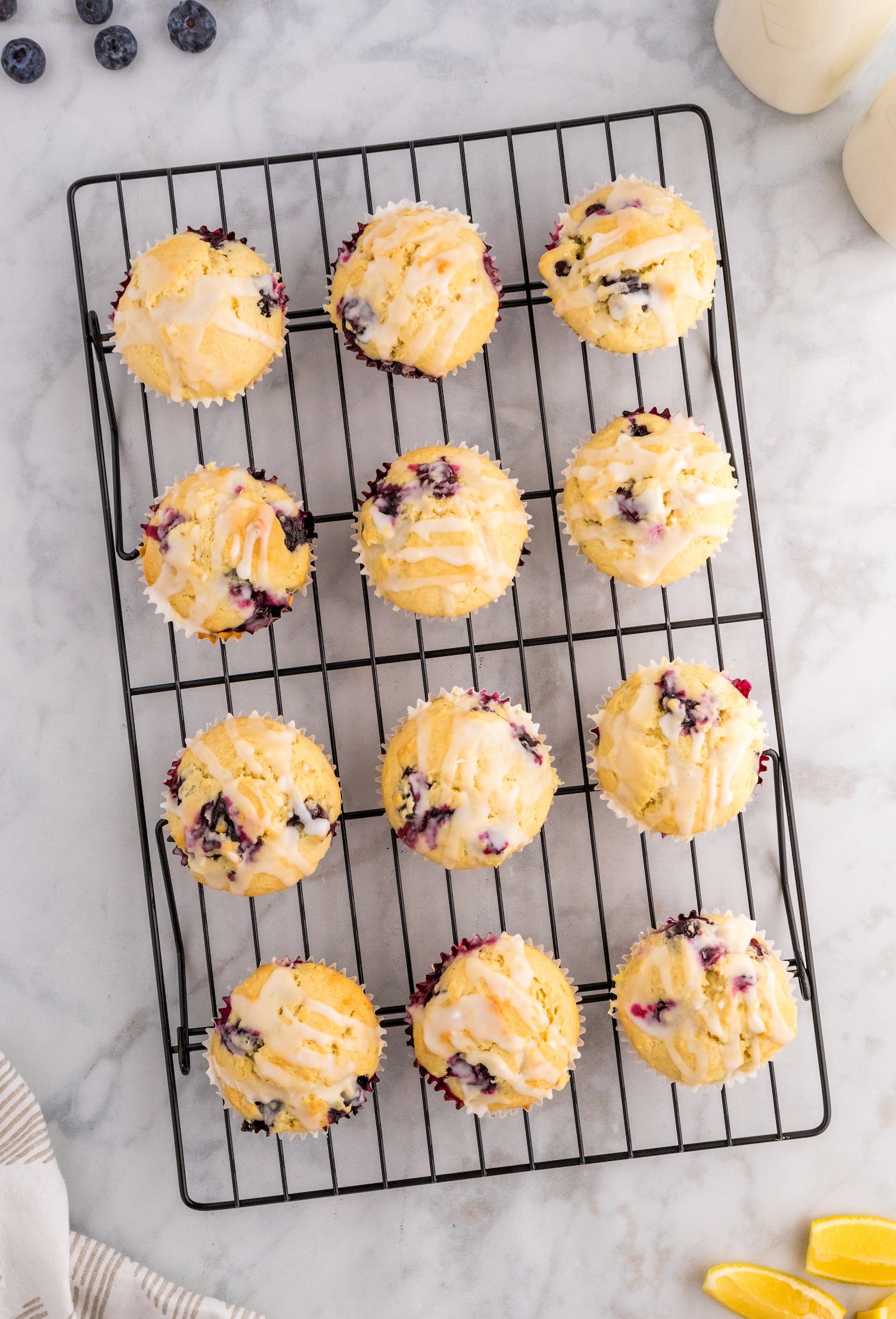 best blueberry lemon muffins