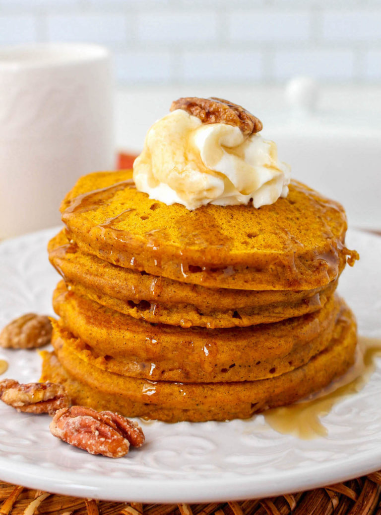 pumpkin spice pancakes