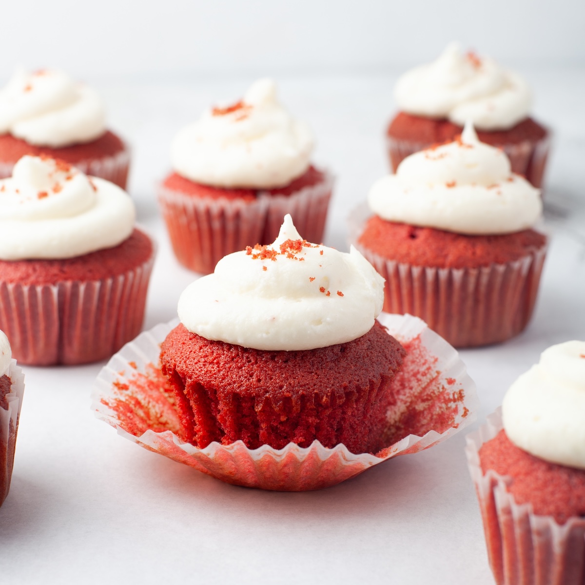 red velvet cupcakes