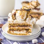 smores refrigerator cake easy recipe