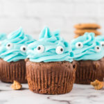 Cookie-monster-cupcakes