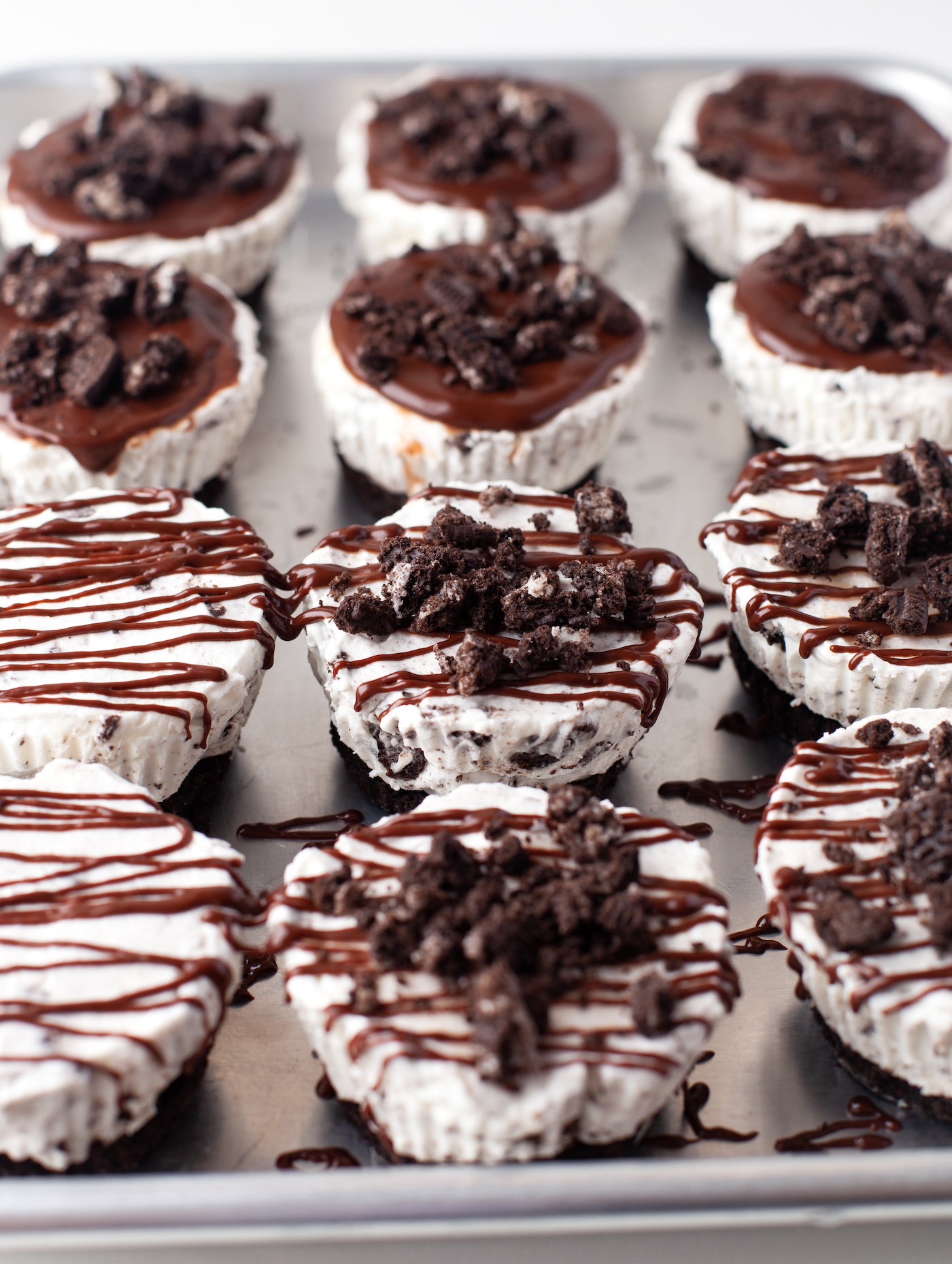 Individual Oreo Cheesecakes