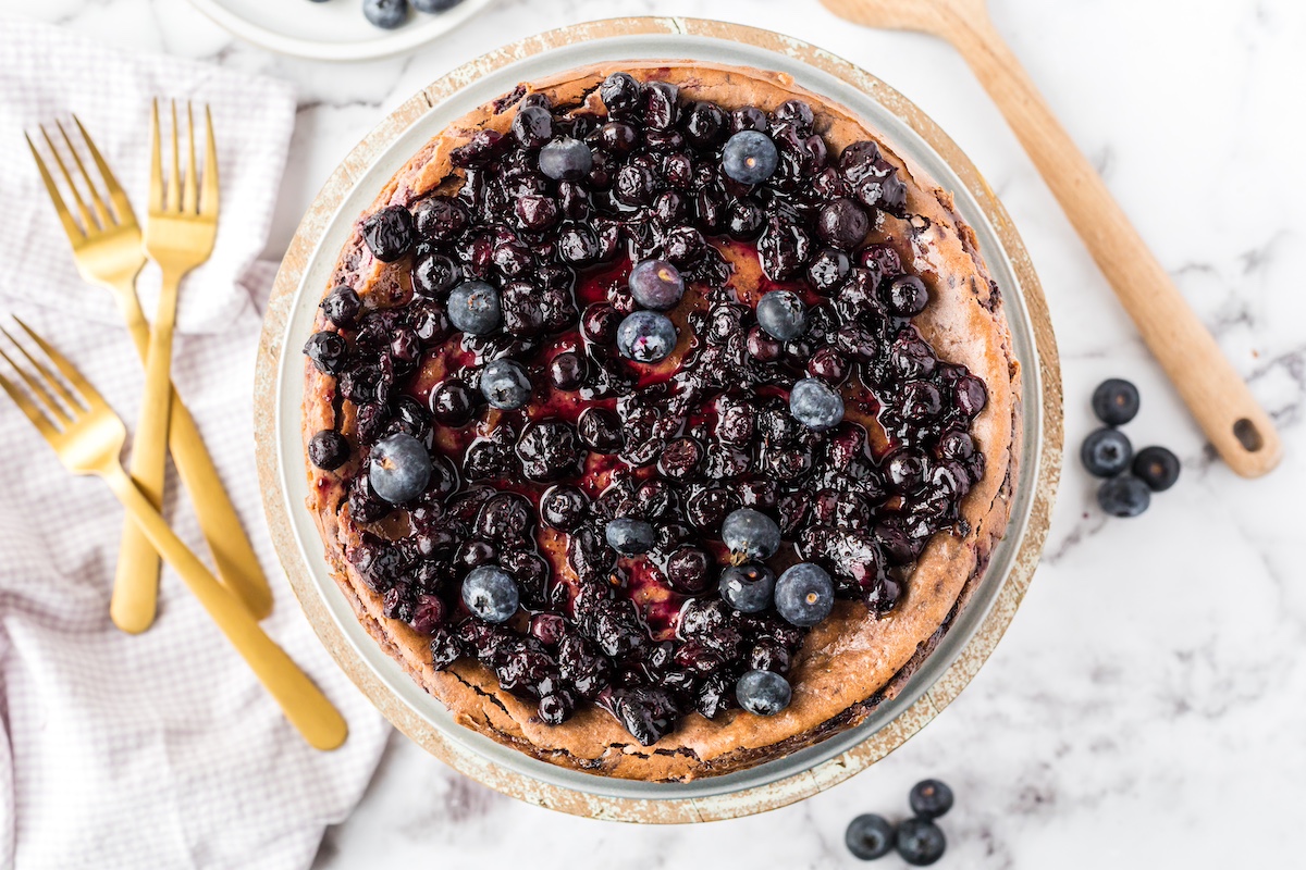 blueberry cheesecake
