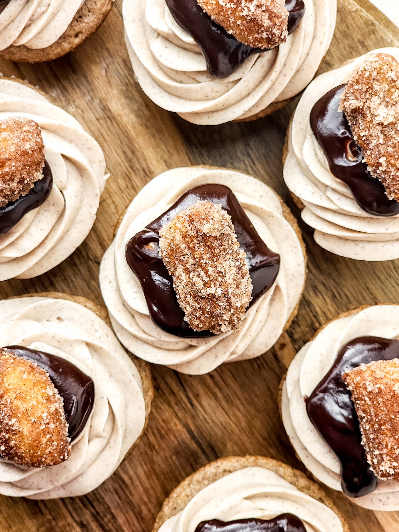 churro cupcake recipe
