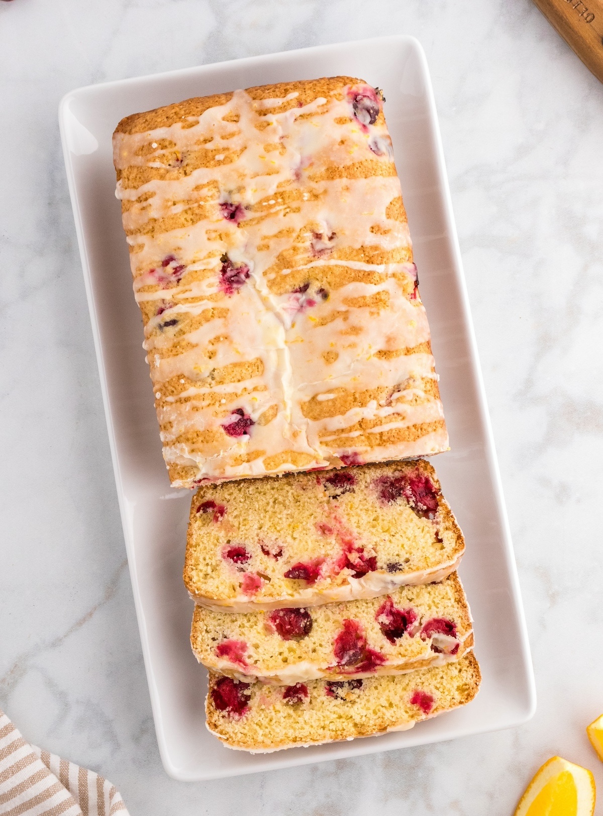 cranberry orange loaf bread recipe
