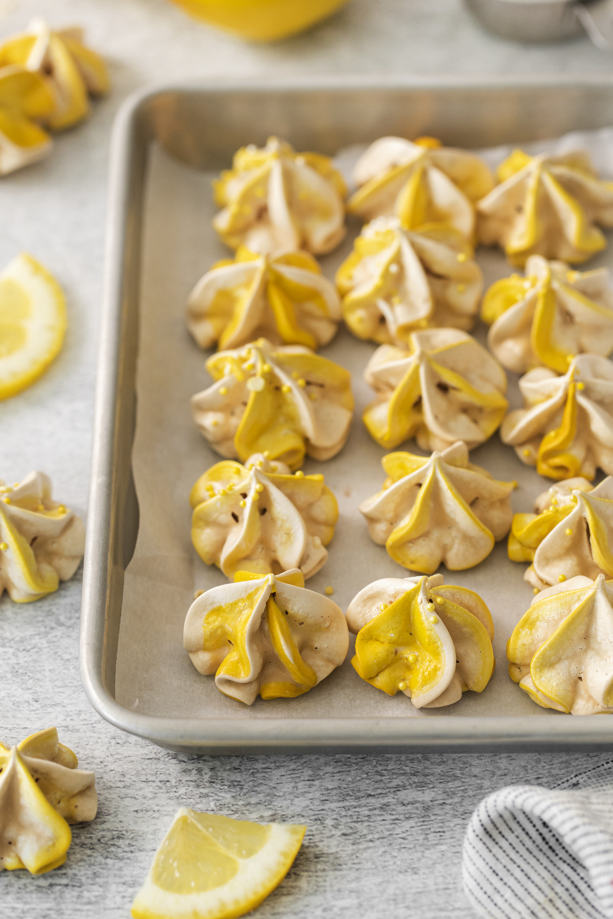 lemon meringue drops