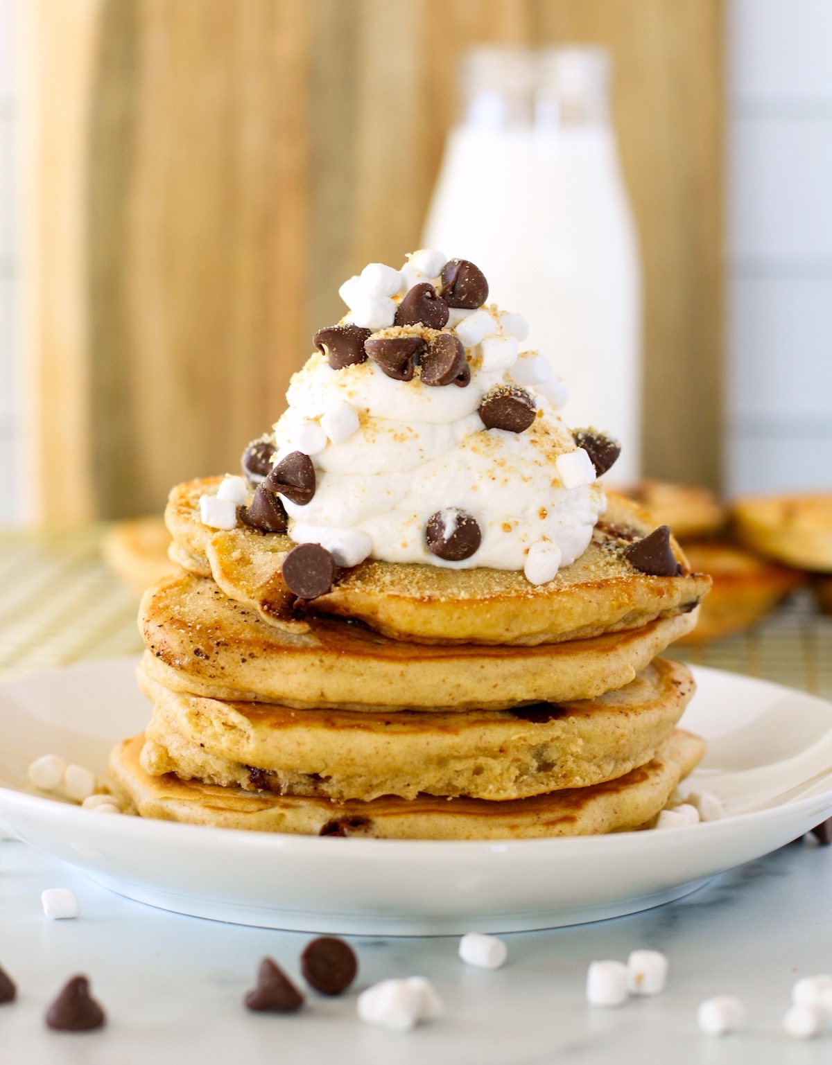 smores pancakes