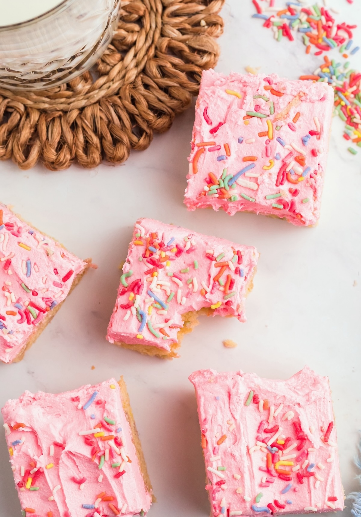 sugar cookie bar cookies