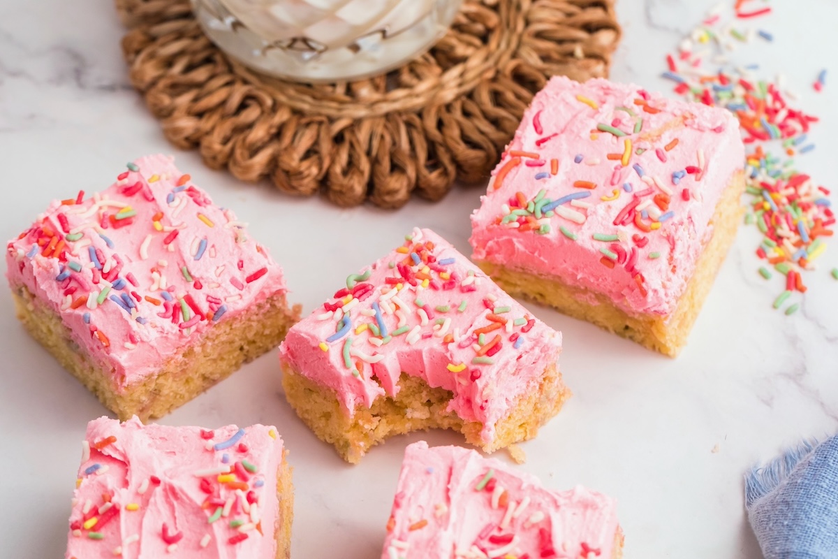 sugar cookie christmas bars
