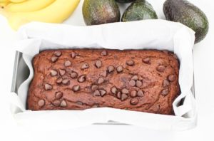 baked banana bread on the counter