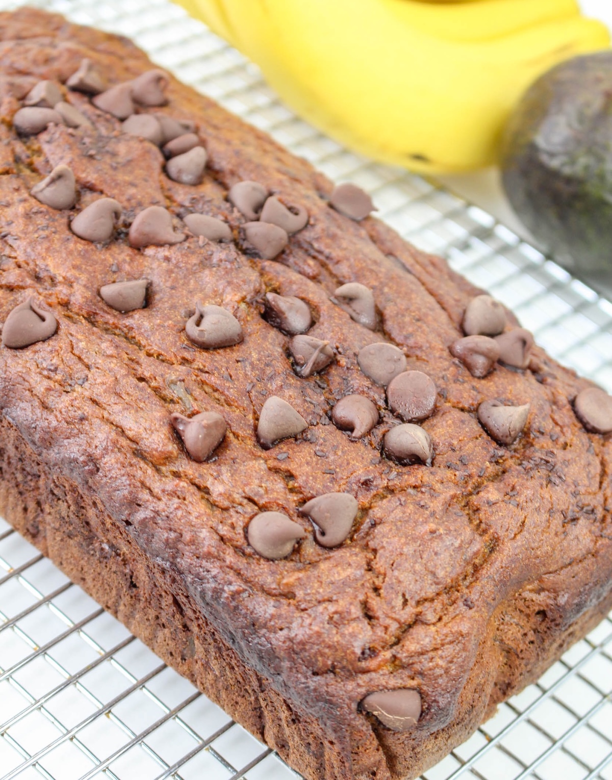 banana and avocado bread