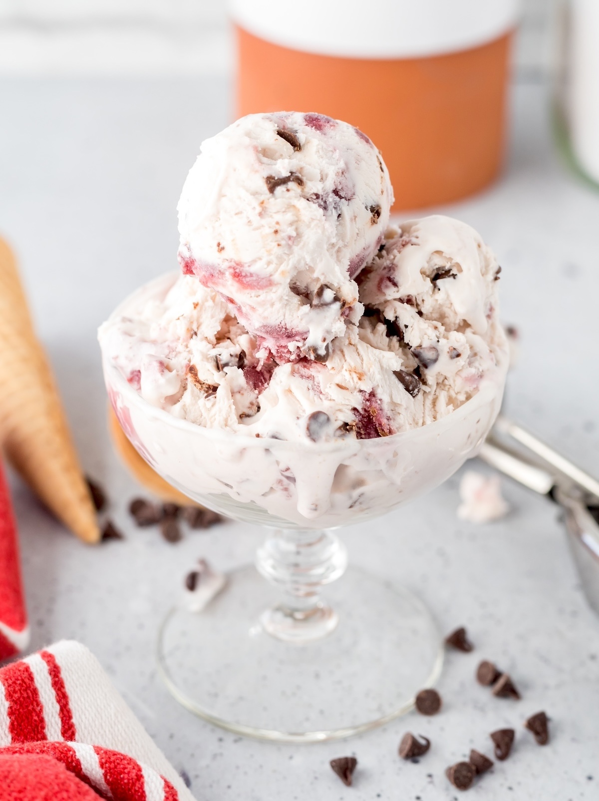 chocolate cherry ice cream recipe