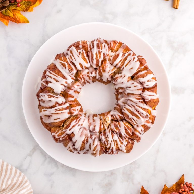 monkey bread made with pillsbury cinnamon rolls