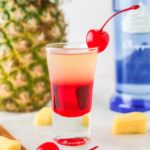pineapple upside down cake drink shot