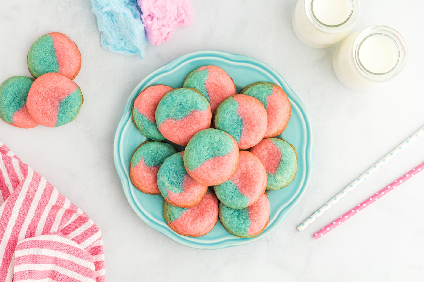 cotton candy cookie recipe