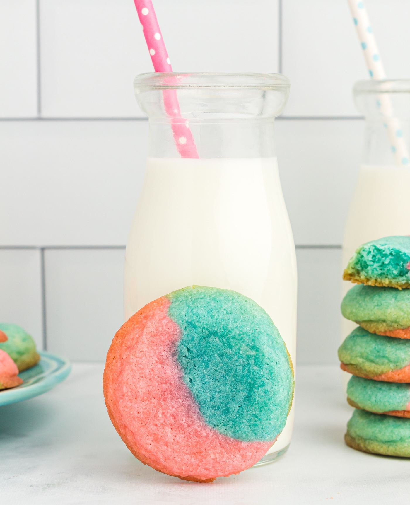 cotton candy sugar cookies