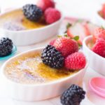 mixed berry creme brulee