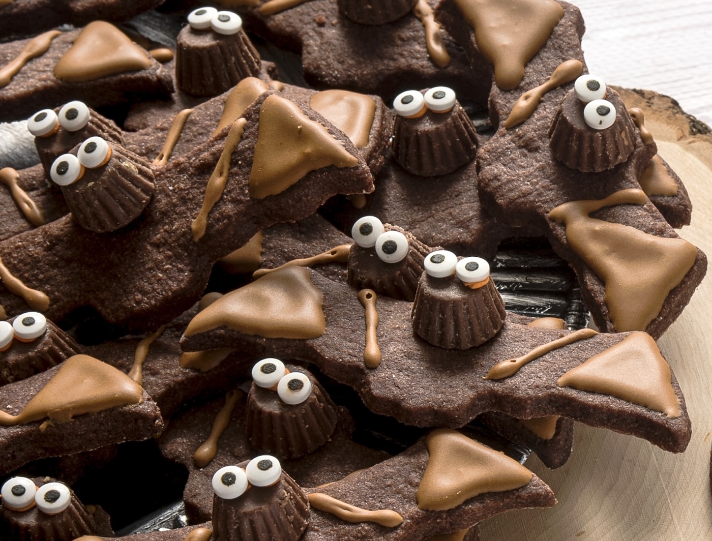 Halloween bat cookie recipe
