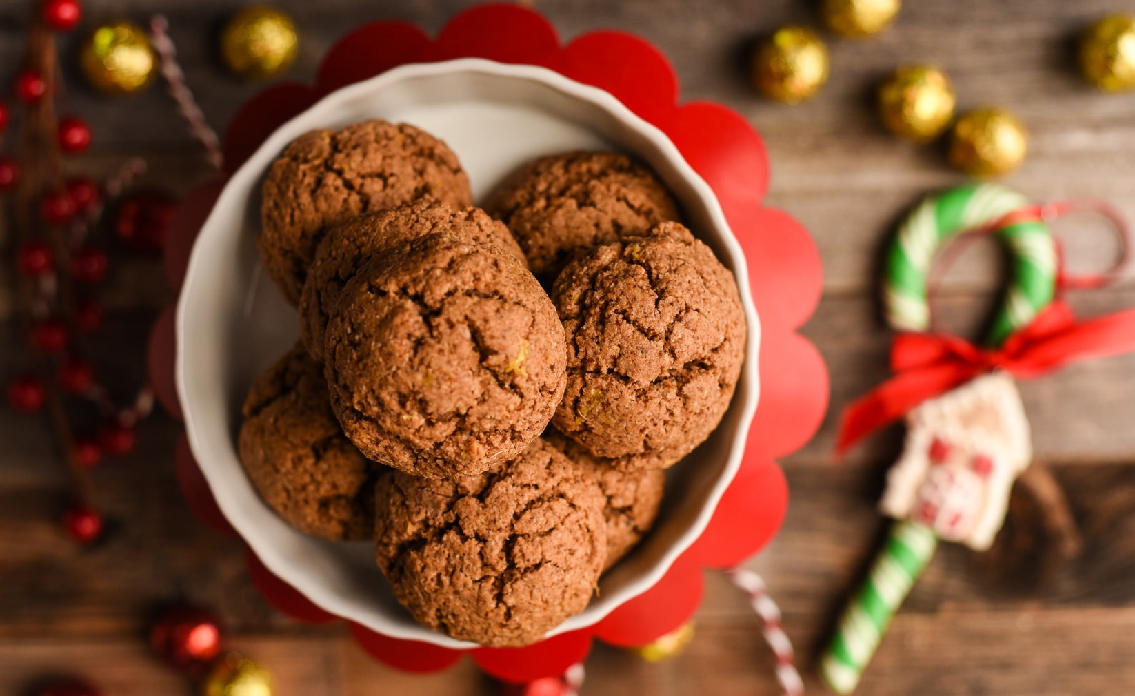 ginger cookies with almond butter