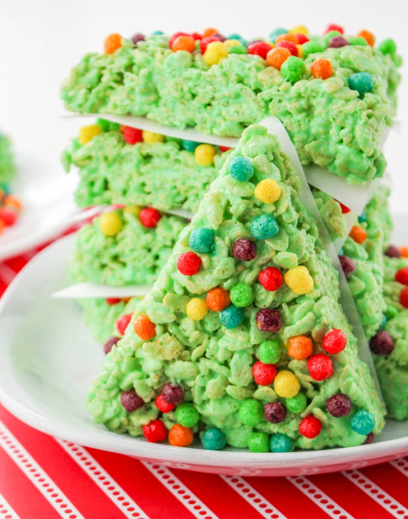 rice krispie trees