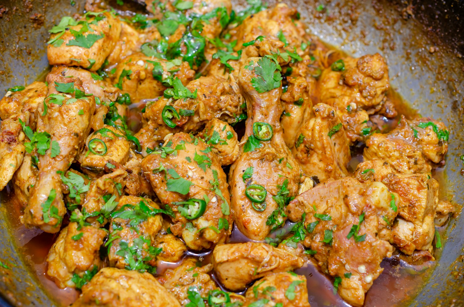 One pot chicken curry