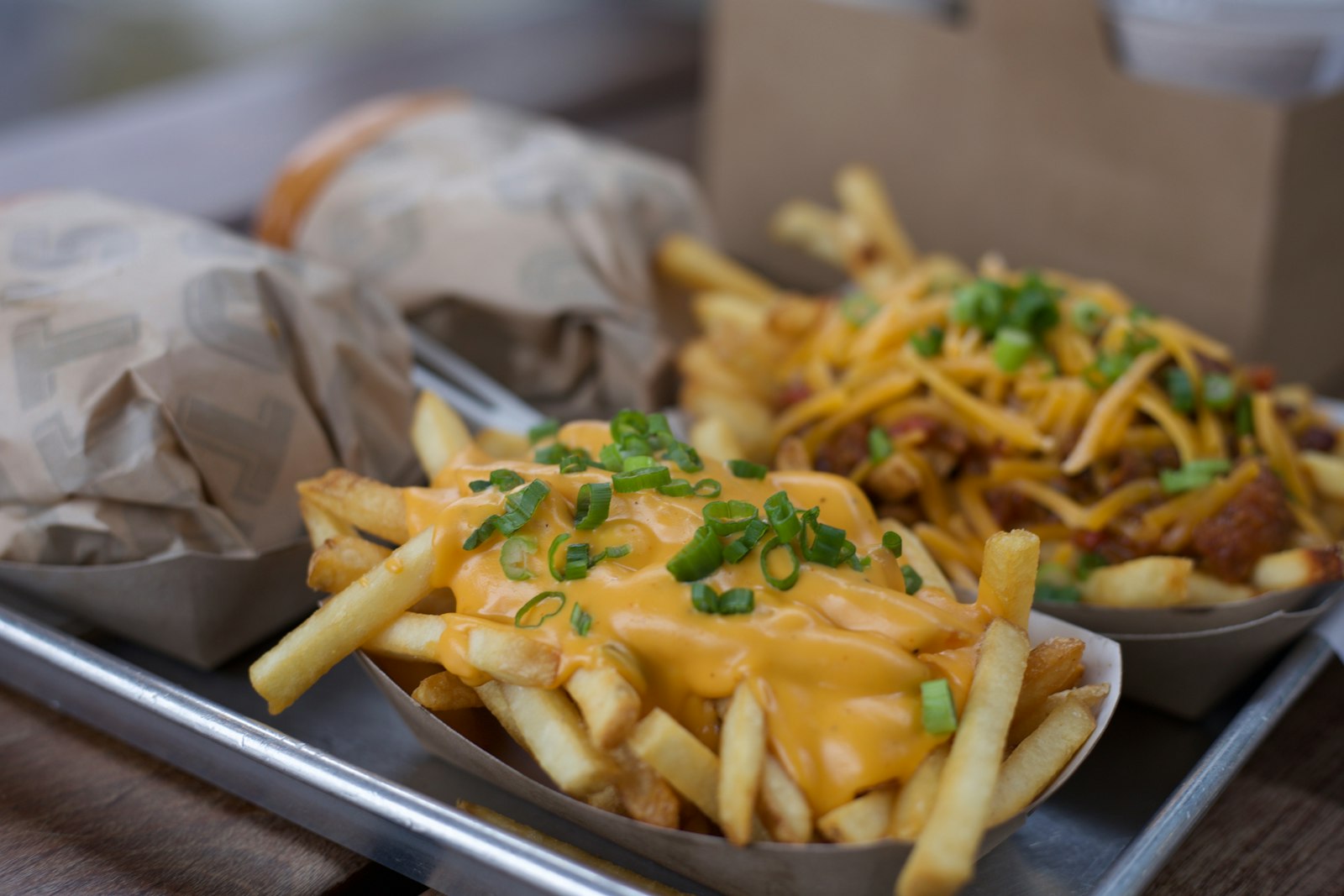 Loaded cheese fries