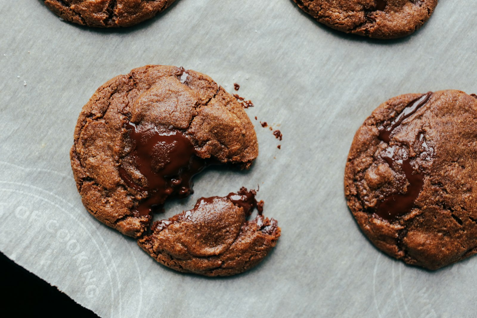 Double chocolate cookies