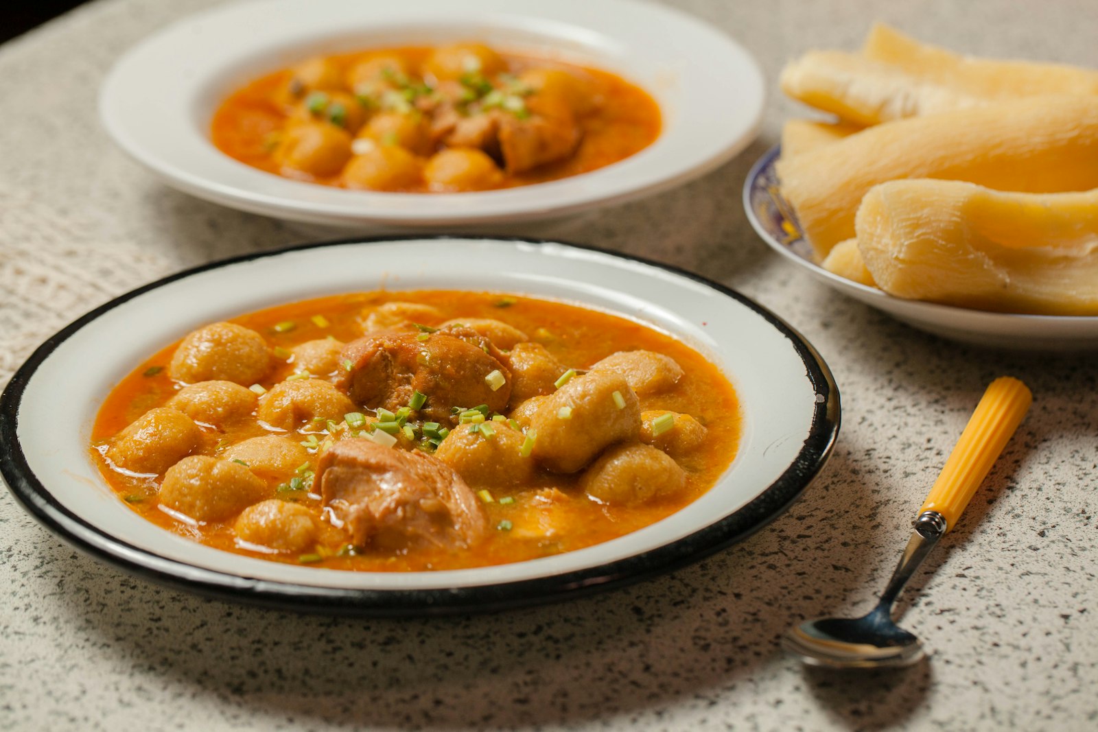Cassoulet, a slow cooked bean and sausage stew