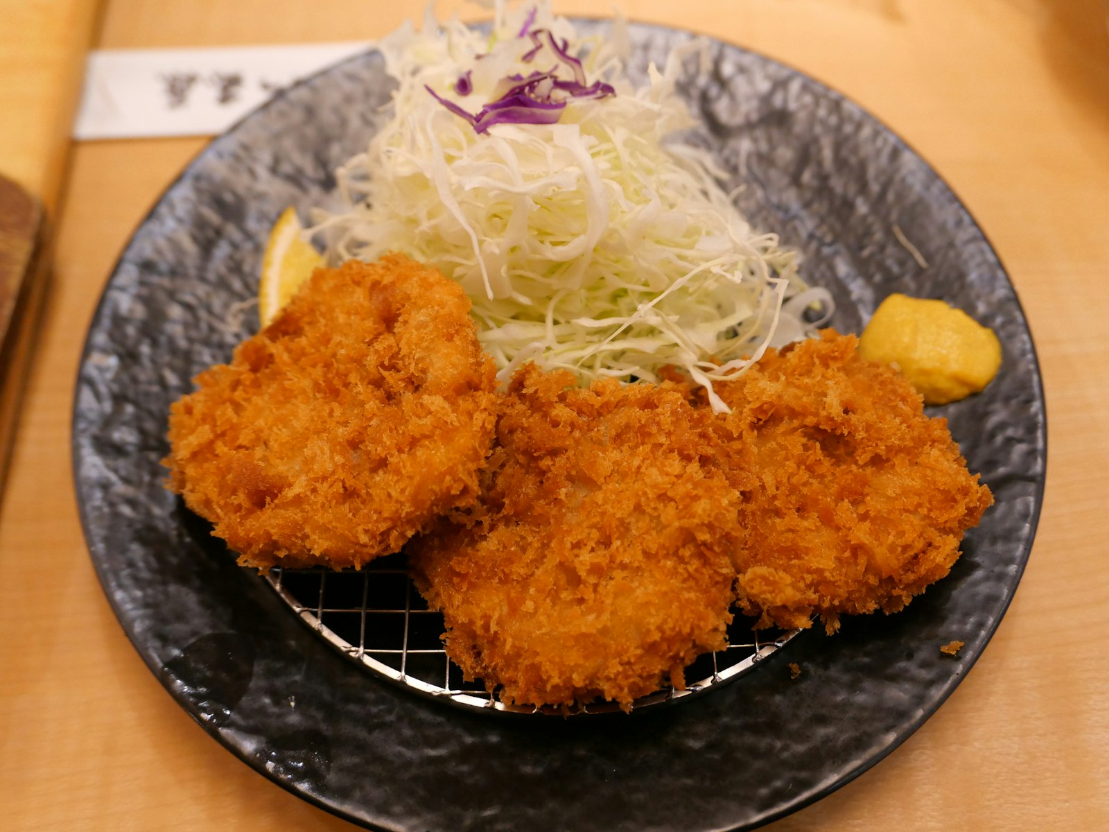 Japanese dinners: crispy tonkatsu pork cutlets