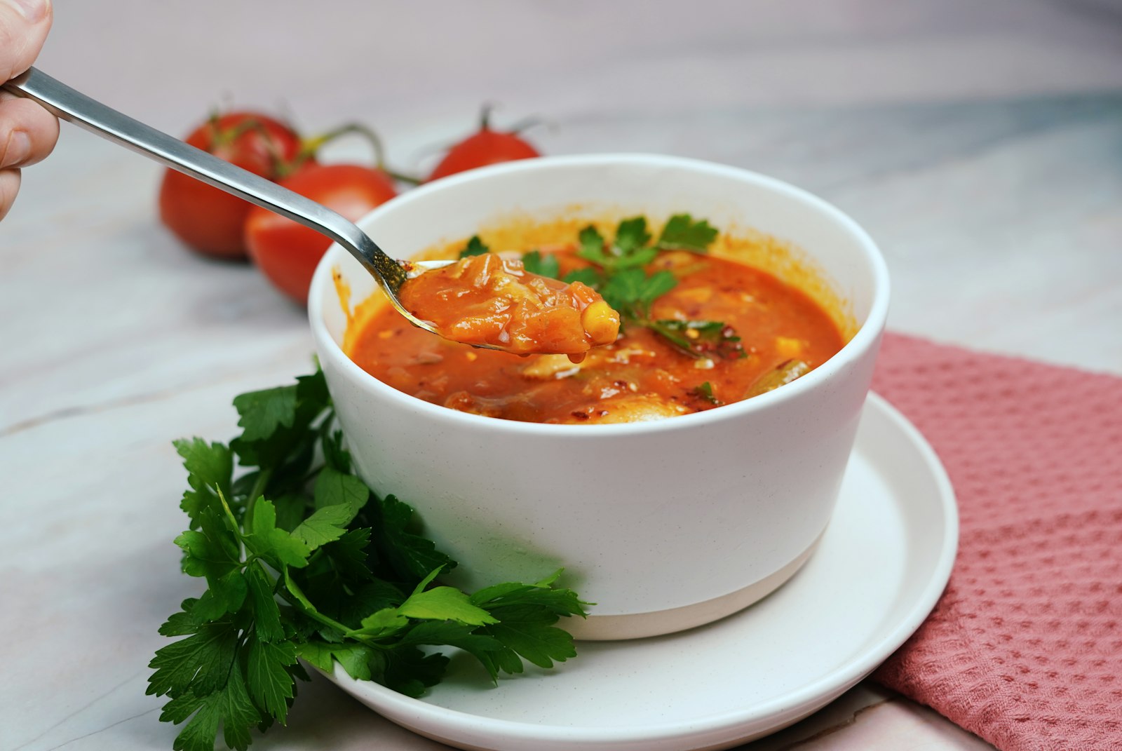 Mexican dinner recipes albondigas meatball soup in a white bowl
