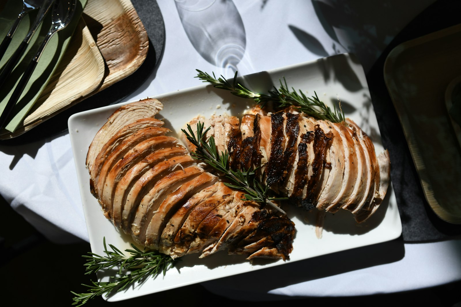 Herb roasted turkey breast for a small Thanksgiving dinner