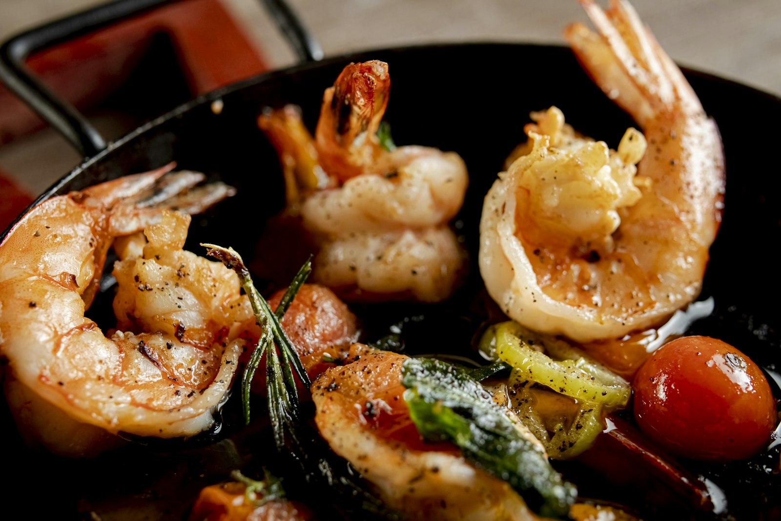 Garlic butter shrimp scampi