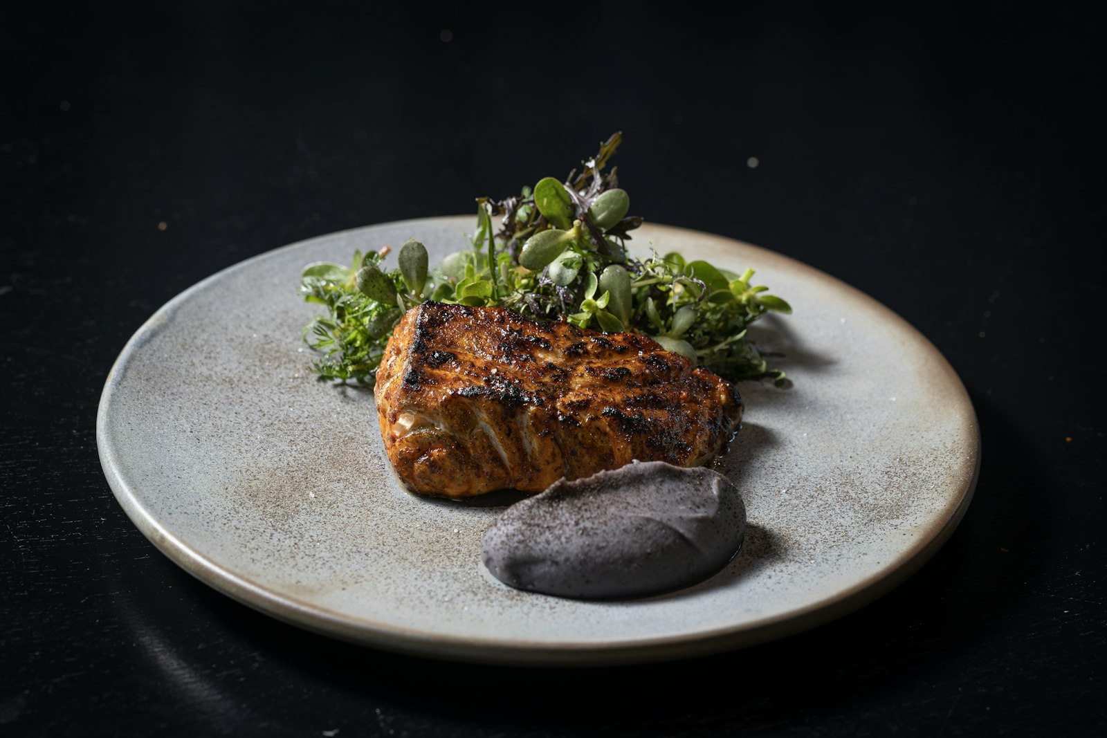 Pan seared salmon fillet, a classic among vitamin D foods