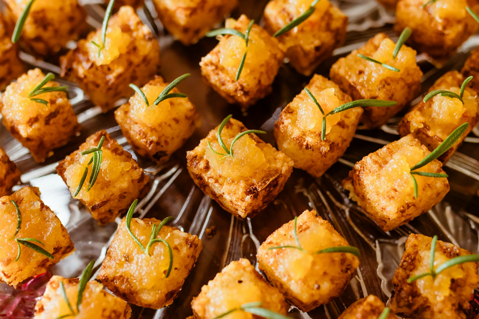 Crispy golden veggie tots