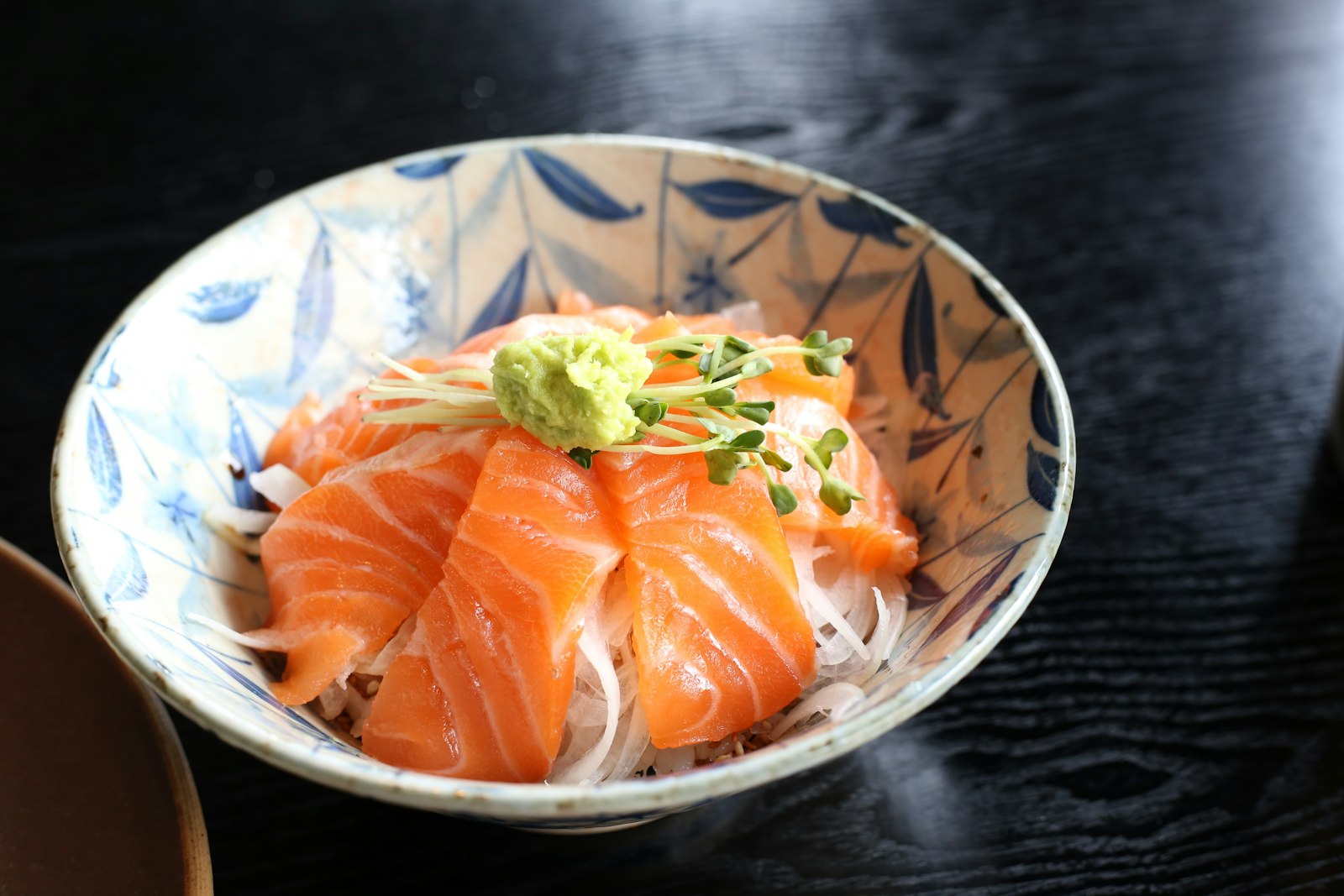 Foods for sleep: salmon rice bowl
