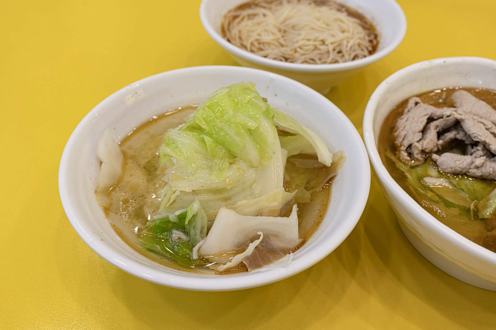 Bowl of vegetable soup