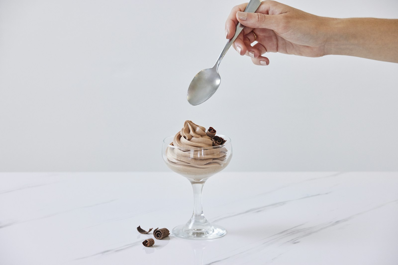 Chocolate mousse cup, simple no bake desserts