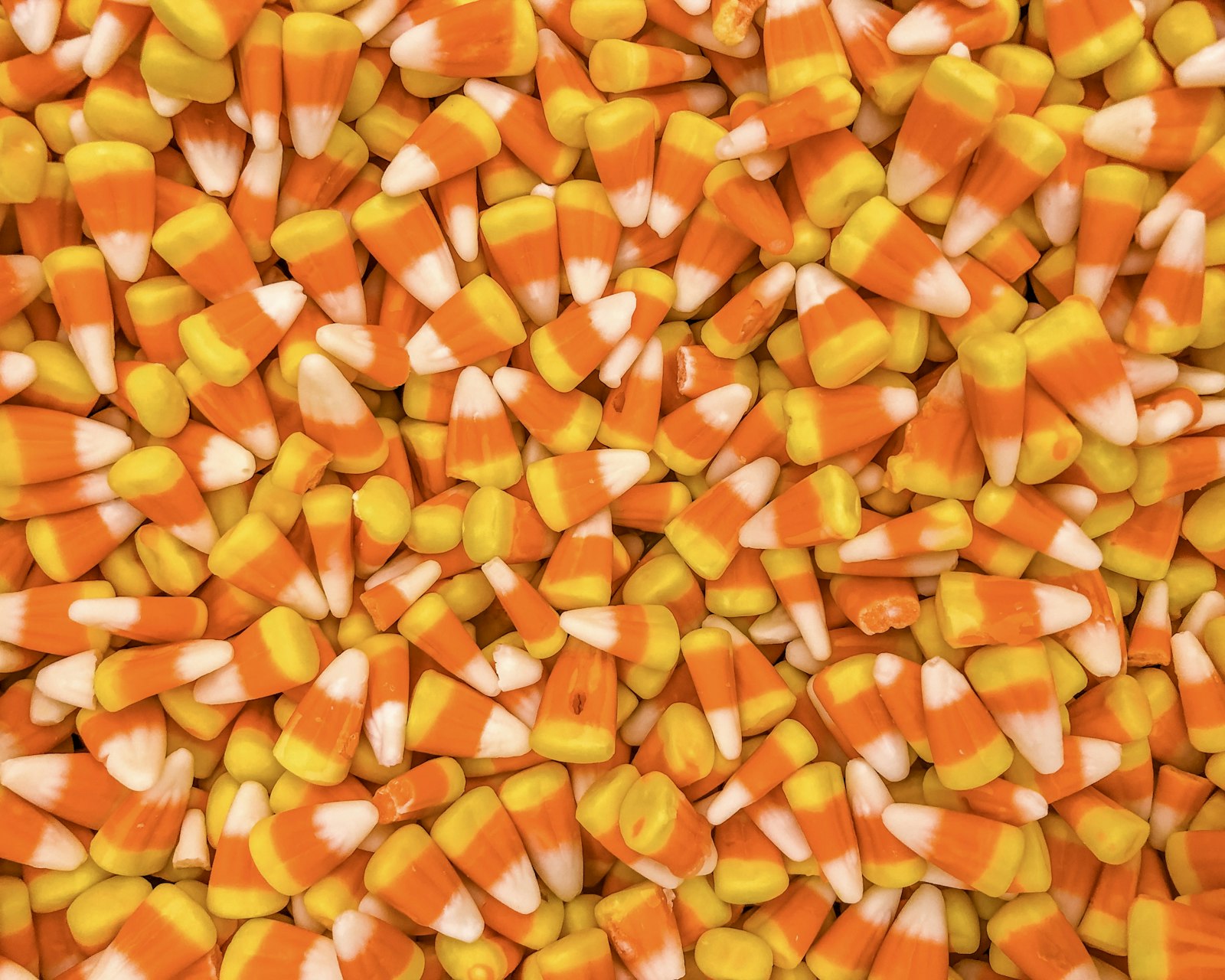 Pile of candy corn