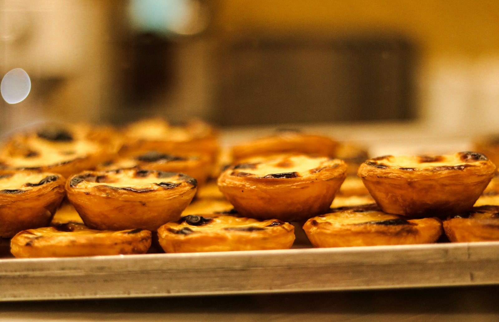 Tray of Canadian butter tarts
