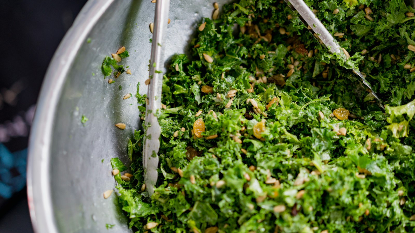 Chopped kale salad