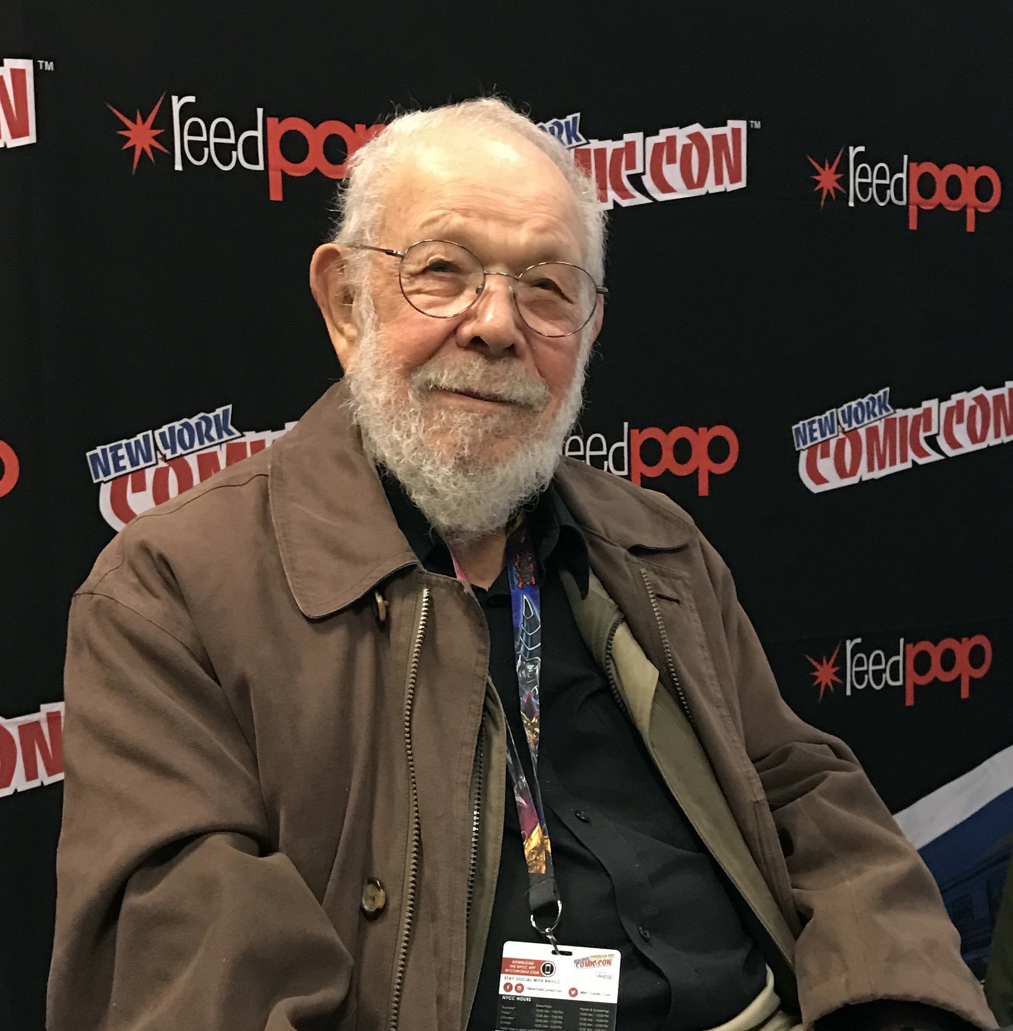Cartoonist Al Jaffee, creator of the famous fold in drawings