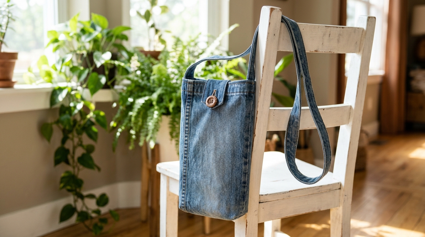 Old Jeans Upcycles: Easy Denim Projects for Every Room - Out of This ...