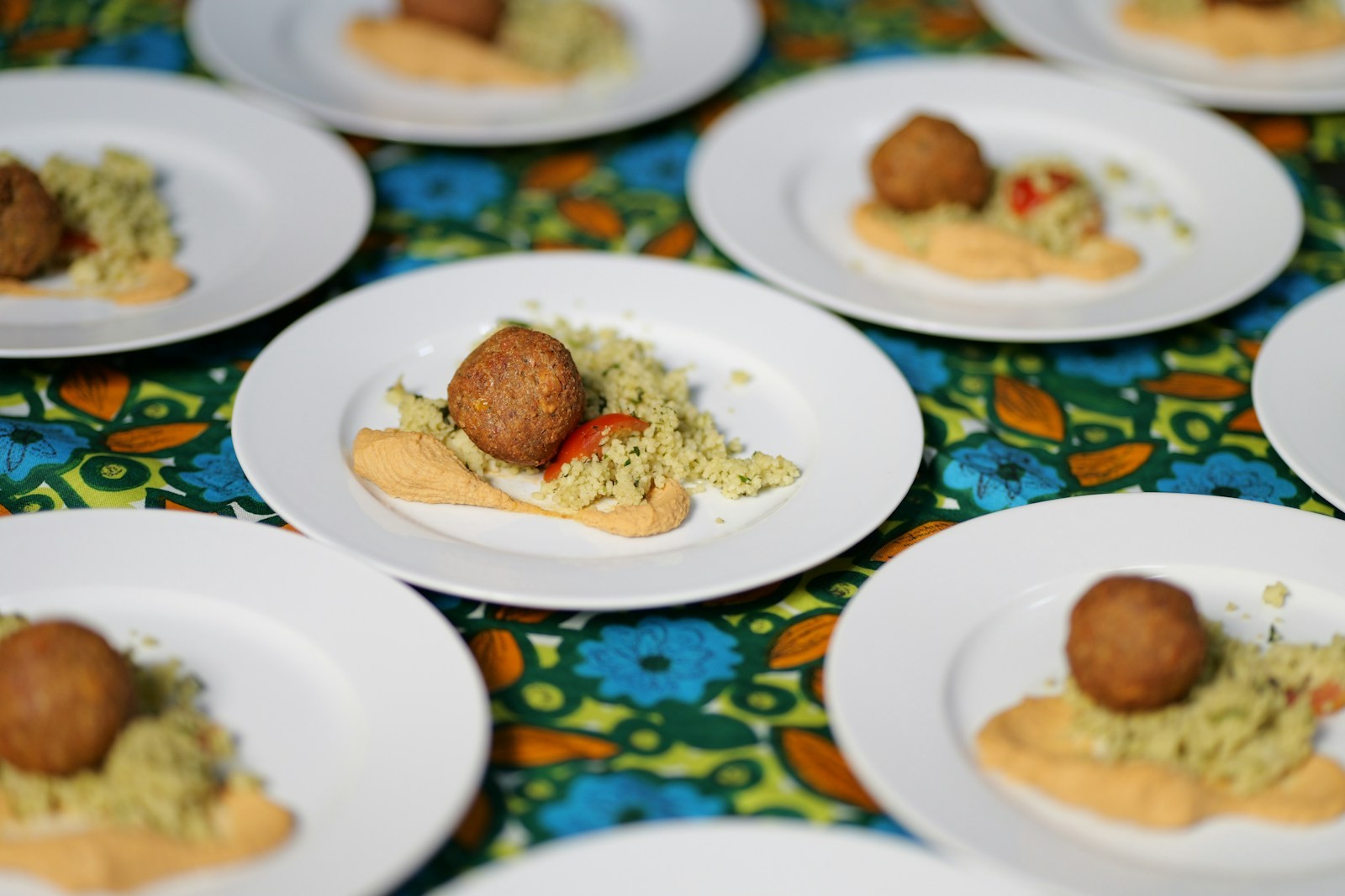 Swedish style meatballs in a creamy sauce over rice