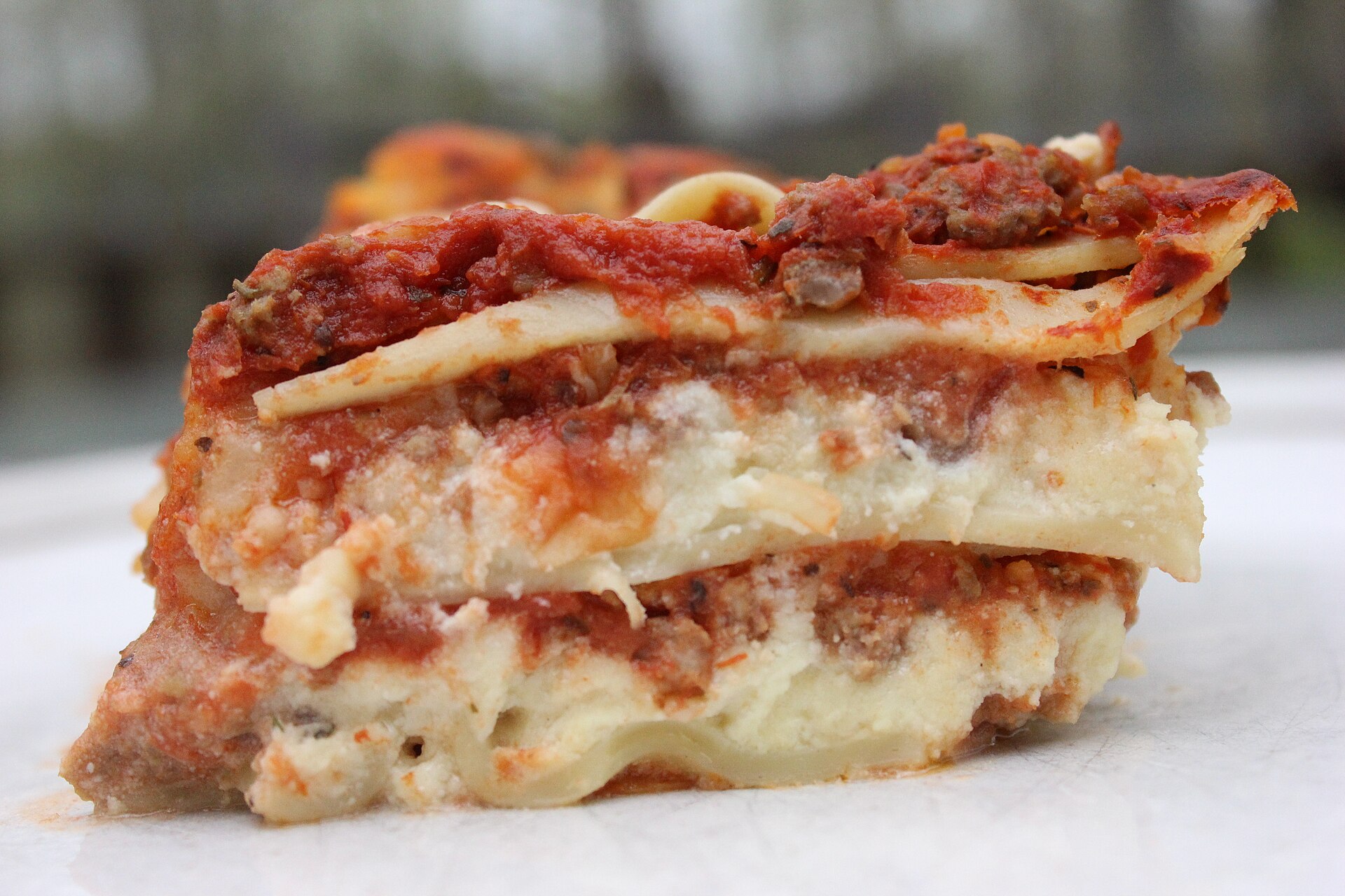 Slow cooker hacks: a slice of layered lasagna