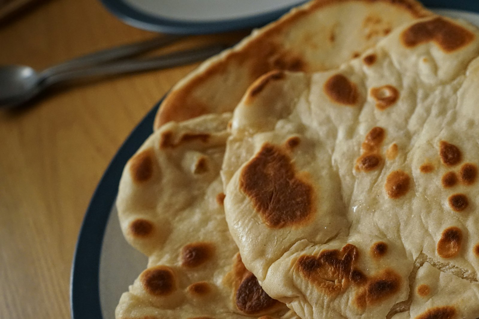 Soft homemade flatbreads made from 2-ingredient dough