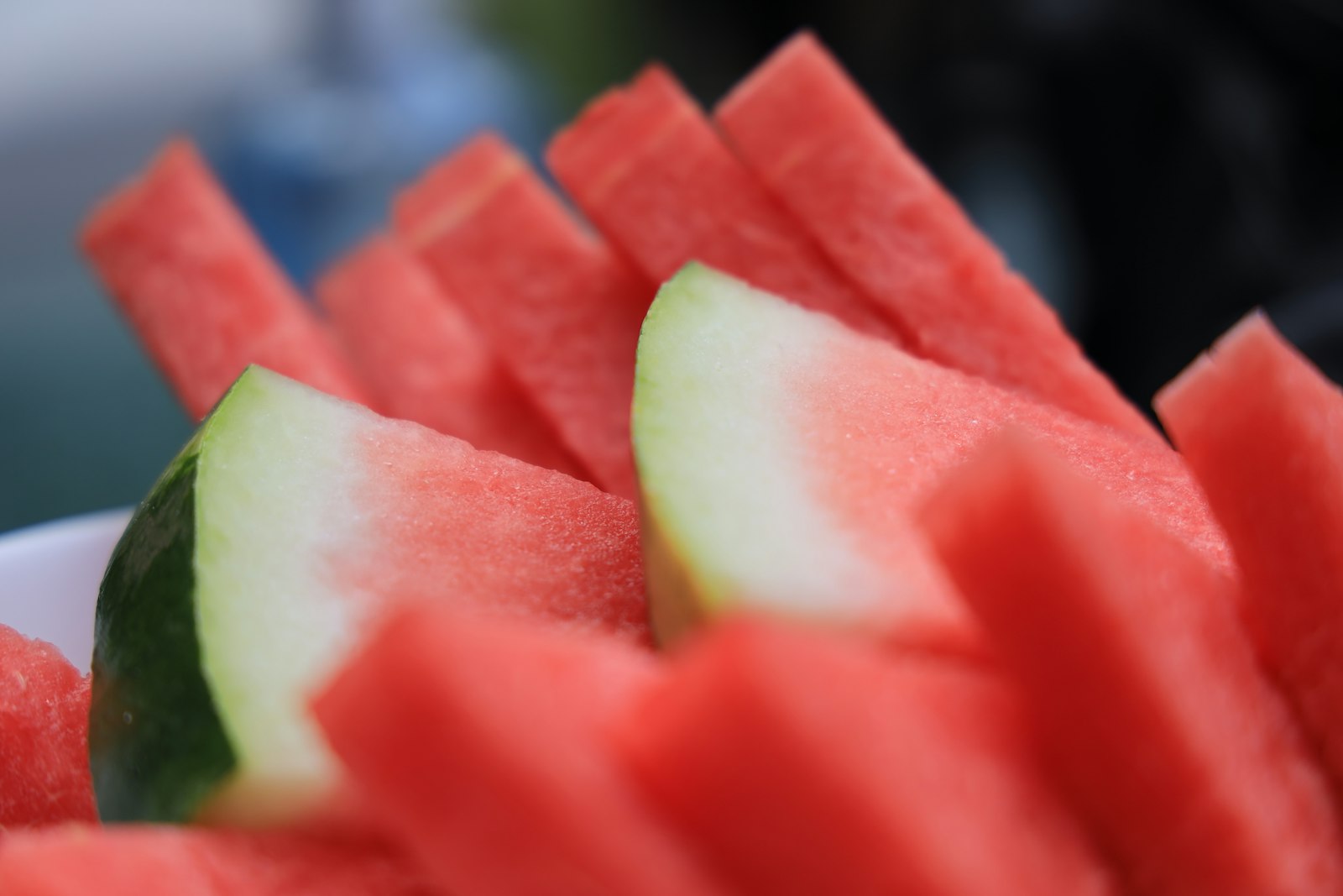 Watermelon sticks, the easy way to start eating it